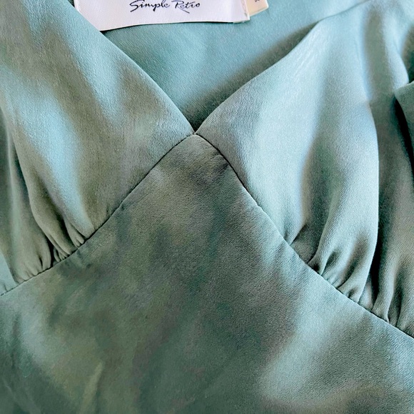 Simple Retro slip dress. Size XS. Worn only once. - Picture 1 of 4